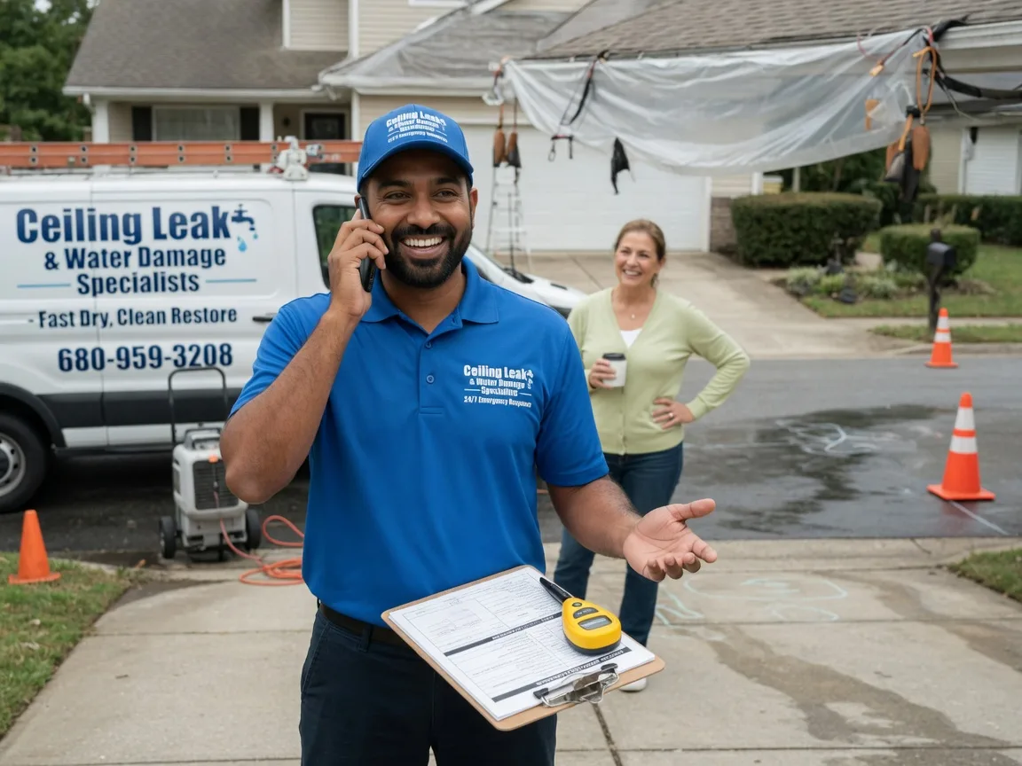 Ceiling Leak Cleanup Canyonville, OR FAQs